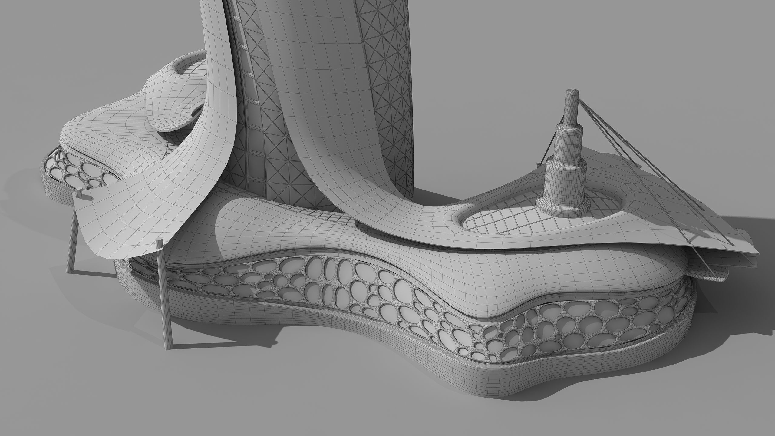 0107 - Organic Skyscraper 3D model_19