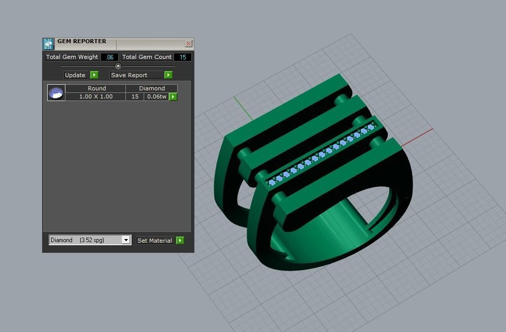 jewelry ring 3D print model_7