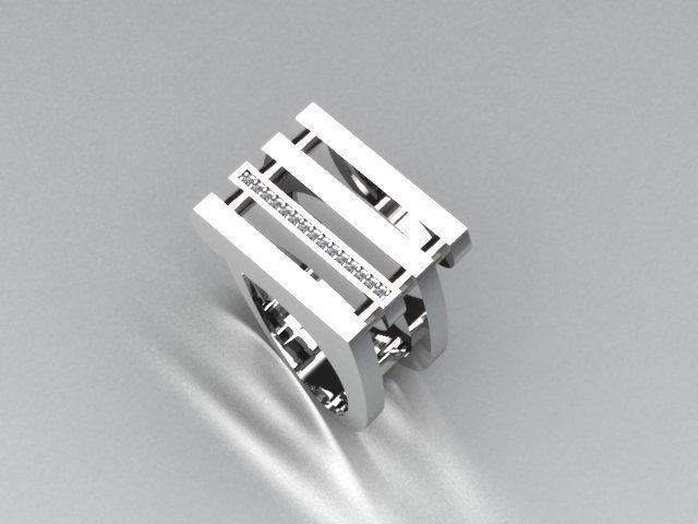 jewelry ring 3D print model_2