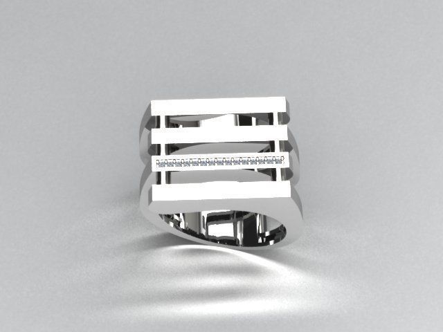 jewelry ring 3D print model_4