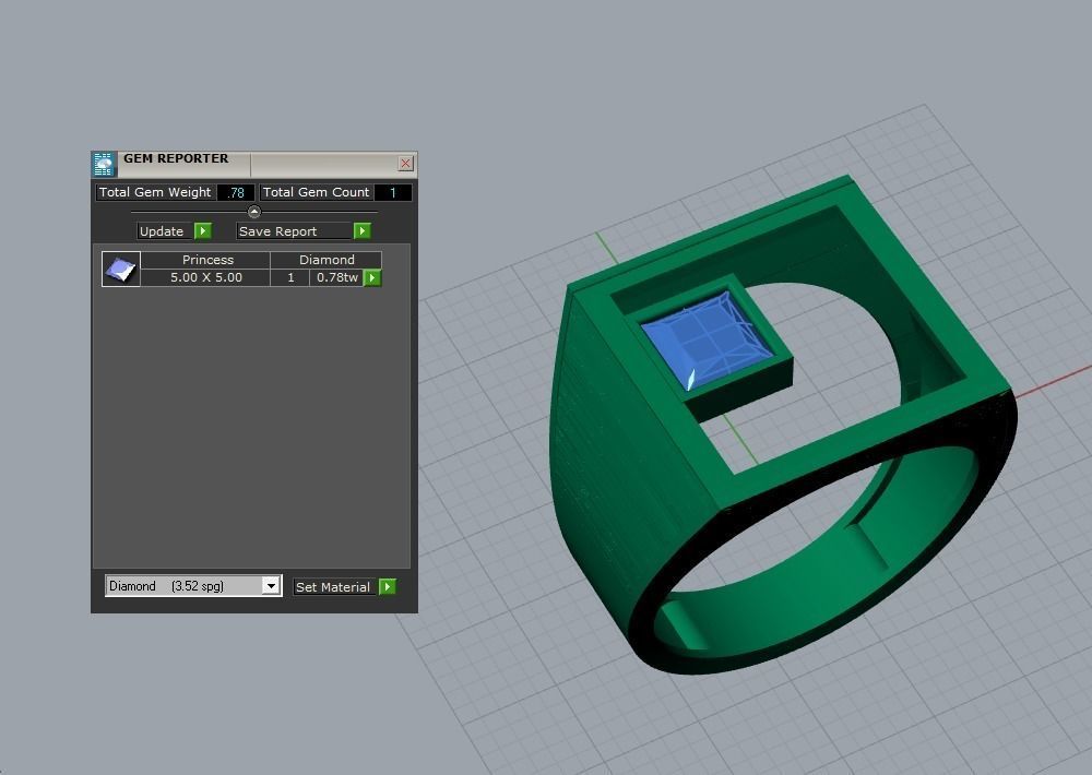 jewelry ring 3D print model_7