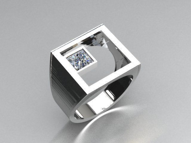 jewelry ring 3D print model_5
