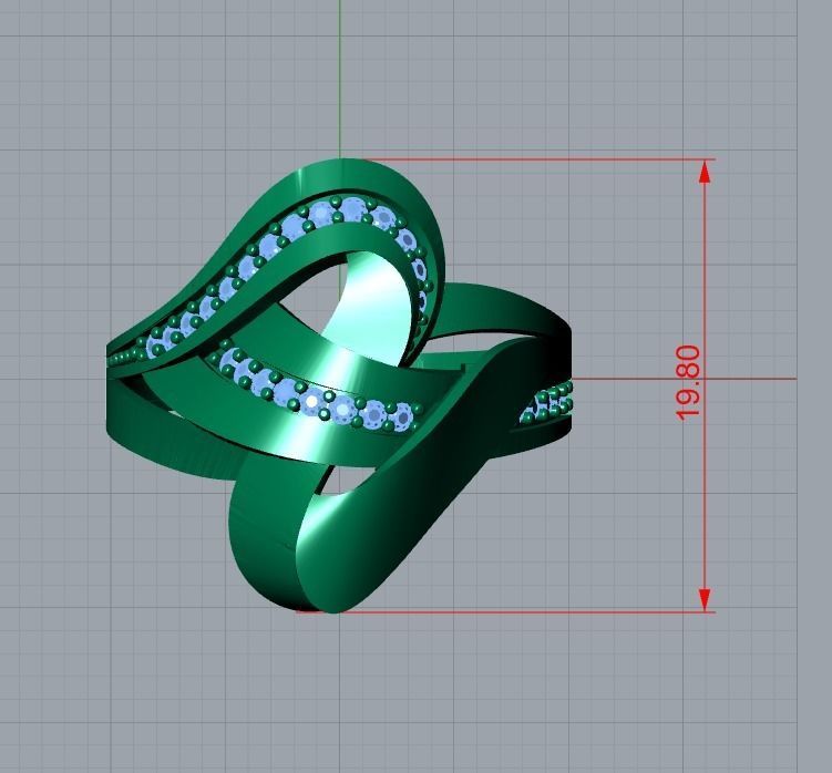 jewelry ring 3D print model_10