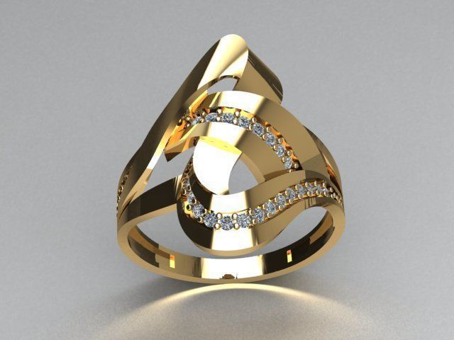 jewelry ring 3D print model_2
