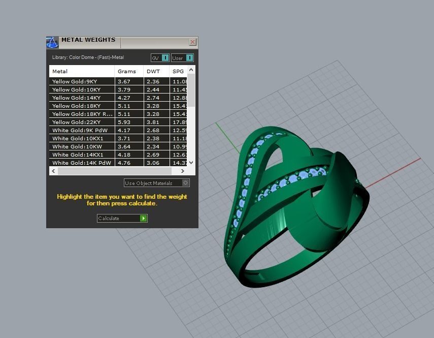 jewelry ring 3D print model_8