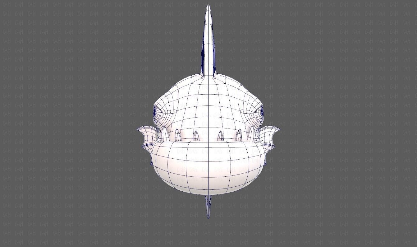 Fish V09 Low-poly 3D model_9