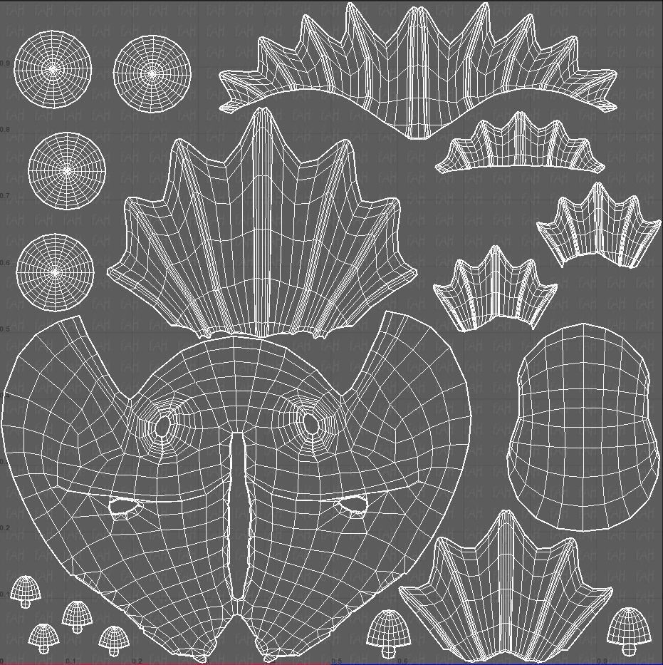 Fish V09 Low-poly 3D model_45