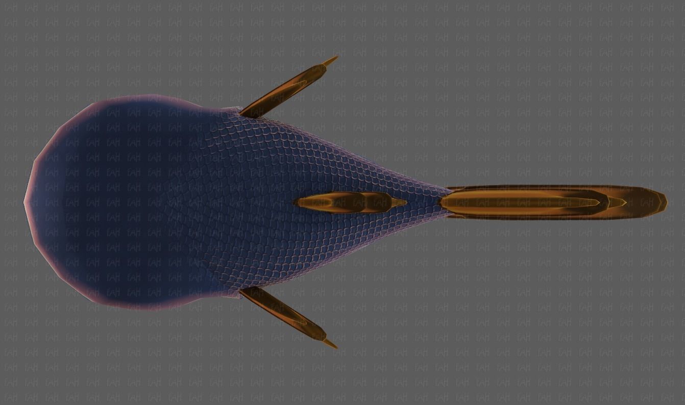 Fish V09 Low-poly 3D model_39