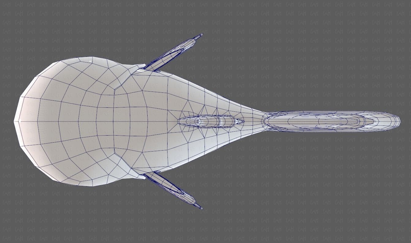 Fish V09 Low-poly 3D model_40