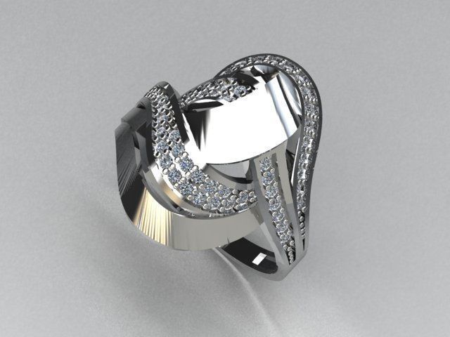 jewelry ring 3D print model_5