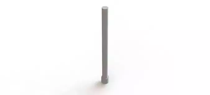 Puncao Cab Cilindrica E HSS 3 x 45 Tres S Cylindrical Head Punch