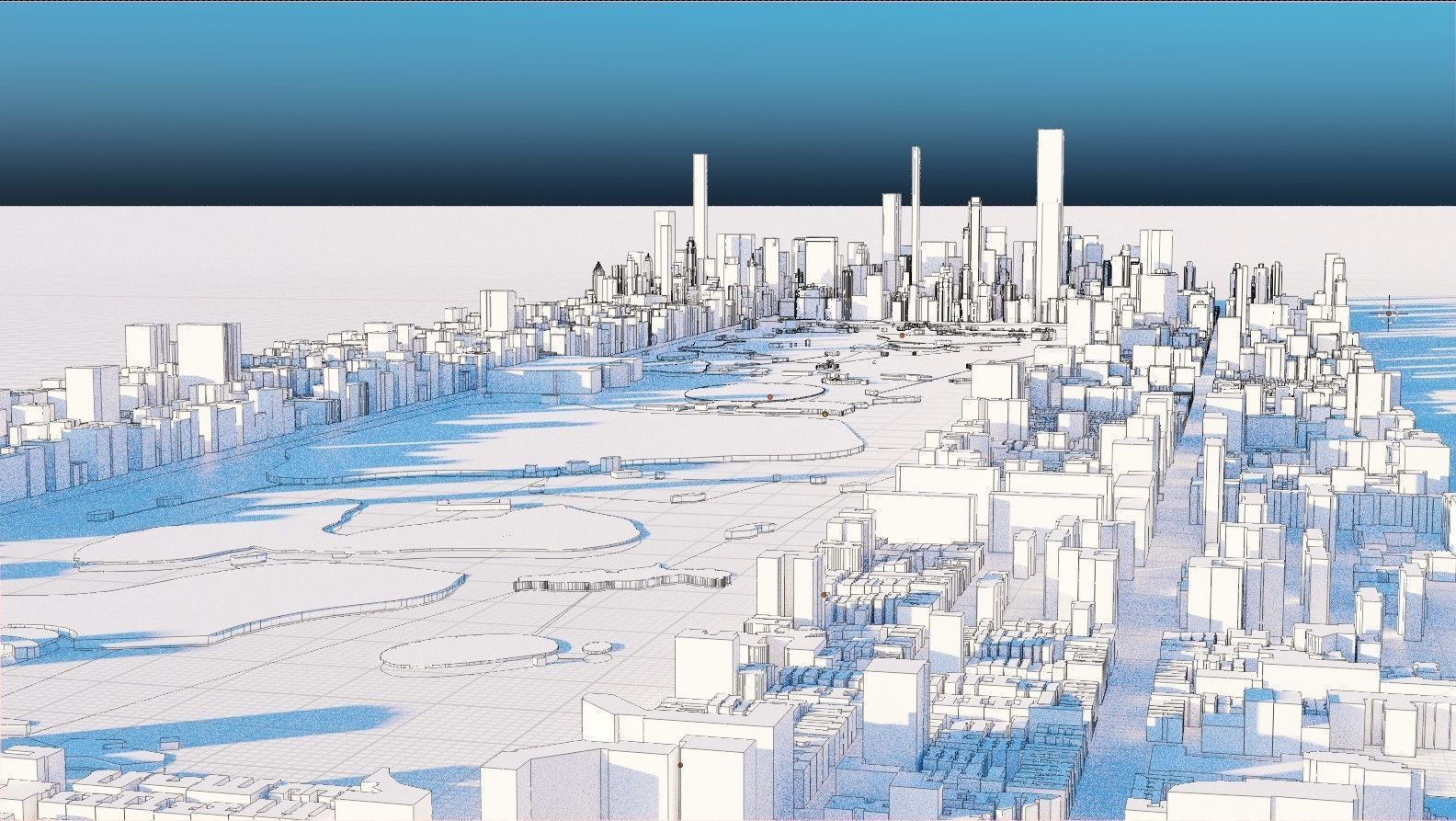 Central Park Realistic Asset for Games Films and Websites 3D model_9