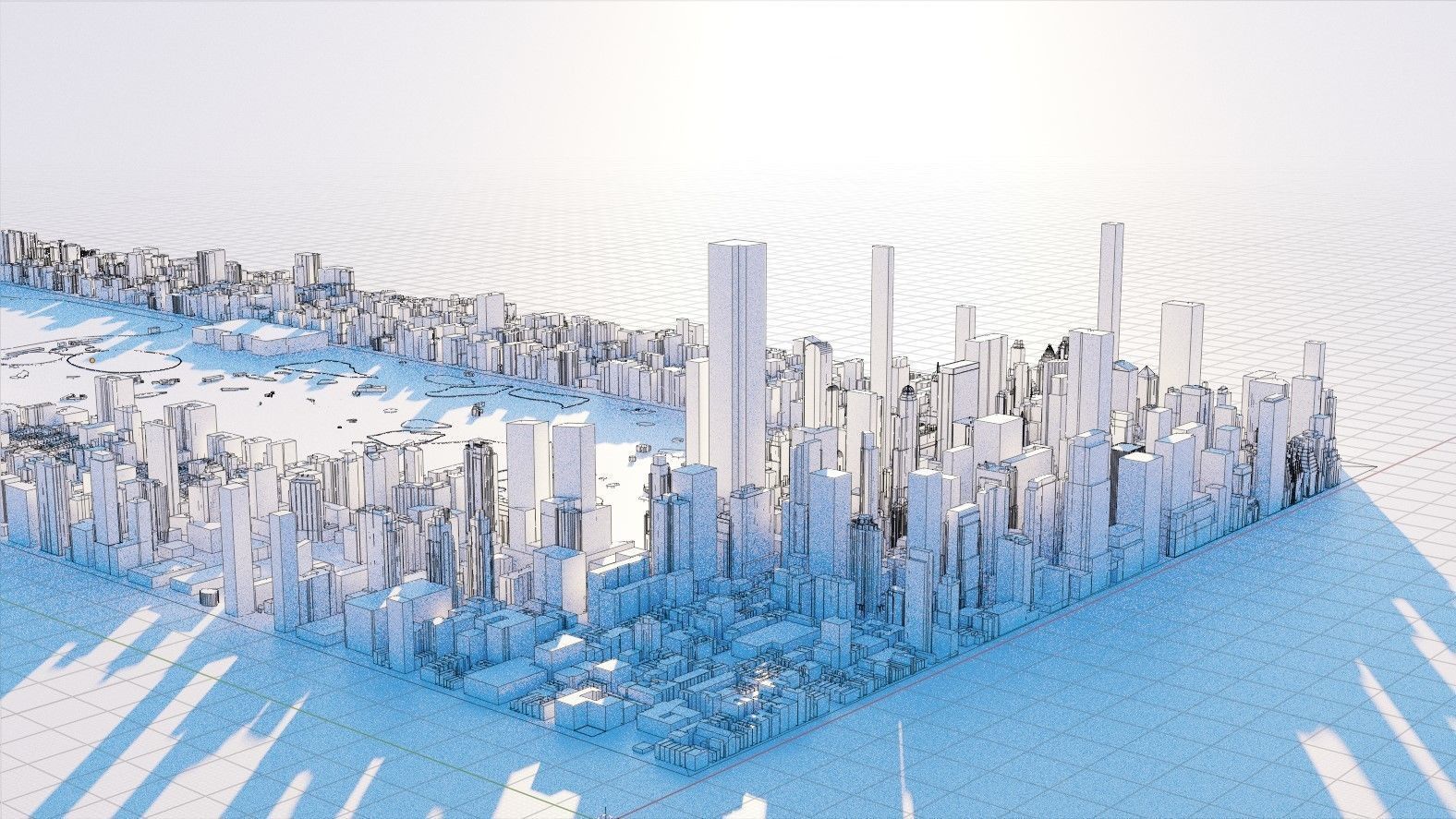 Central Park Realistic Asset for Games Films and Websites 3D model_13