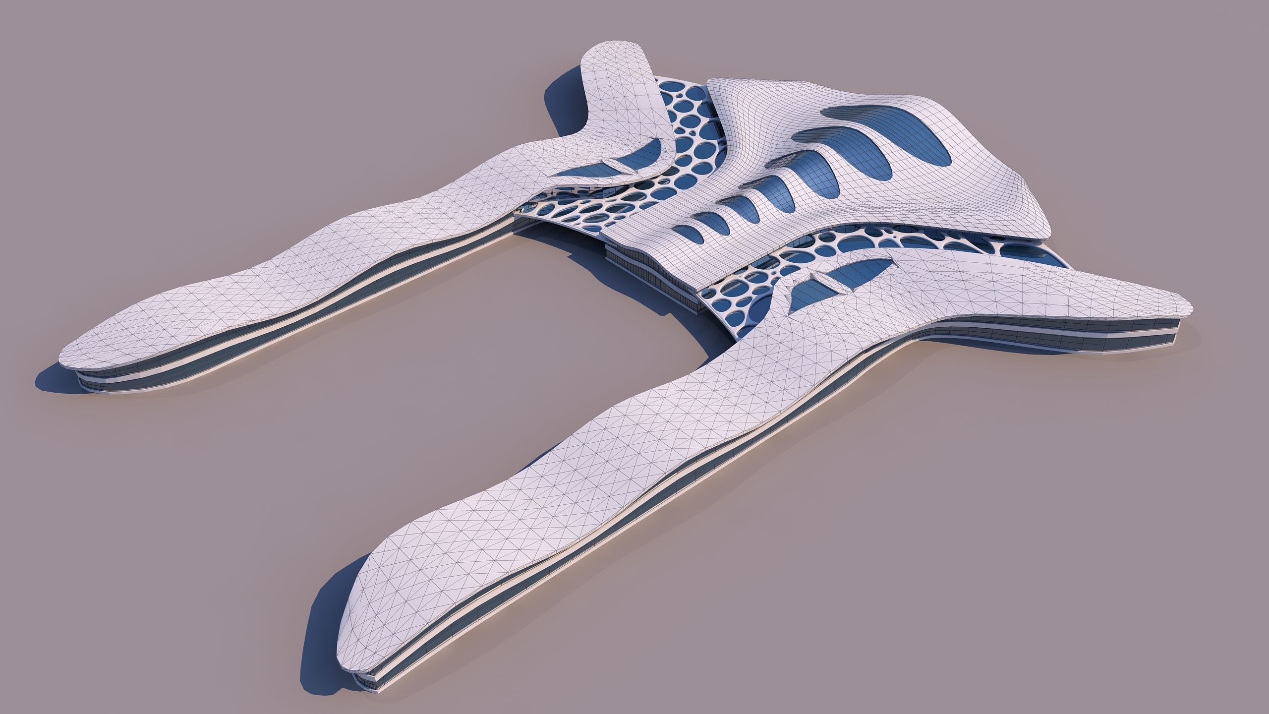 0108 - Organic Building 3D model_3