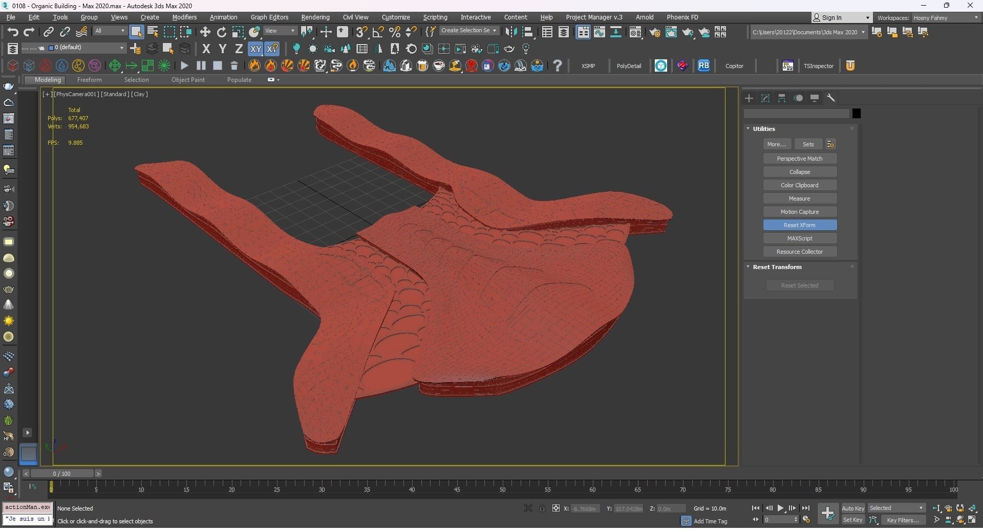 0108 - Organic Building 3D model_22