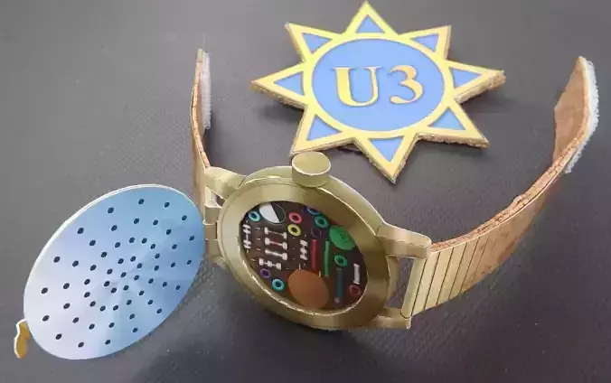 Johnny Sokko and His Giant Robot-1968 Tv Series Prop-Wristwatch 3D print model