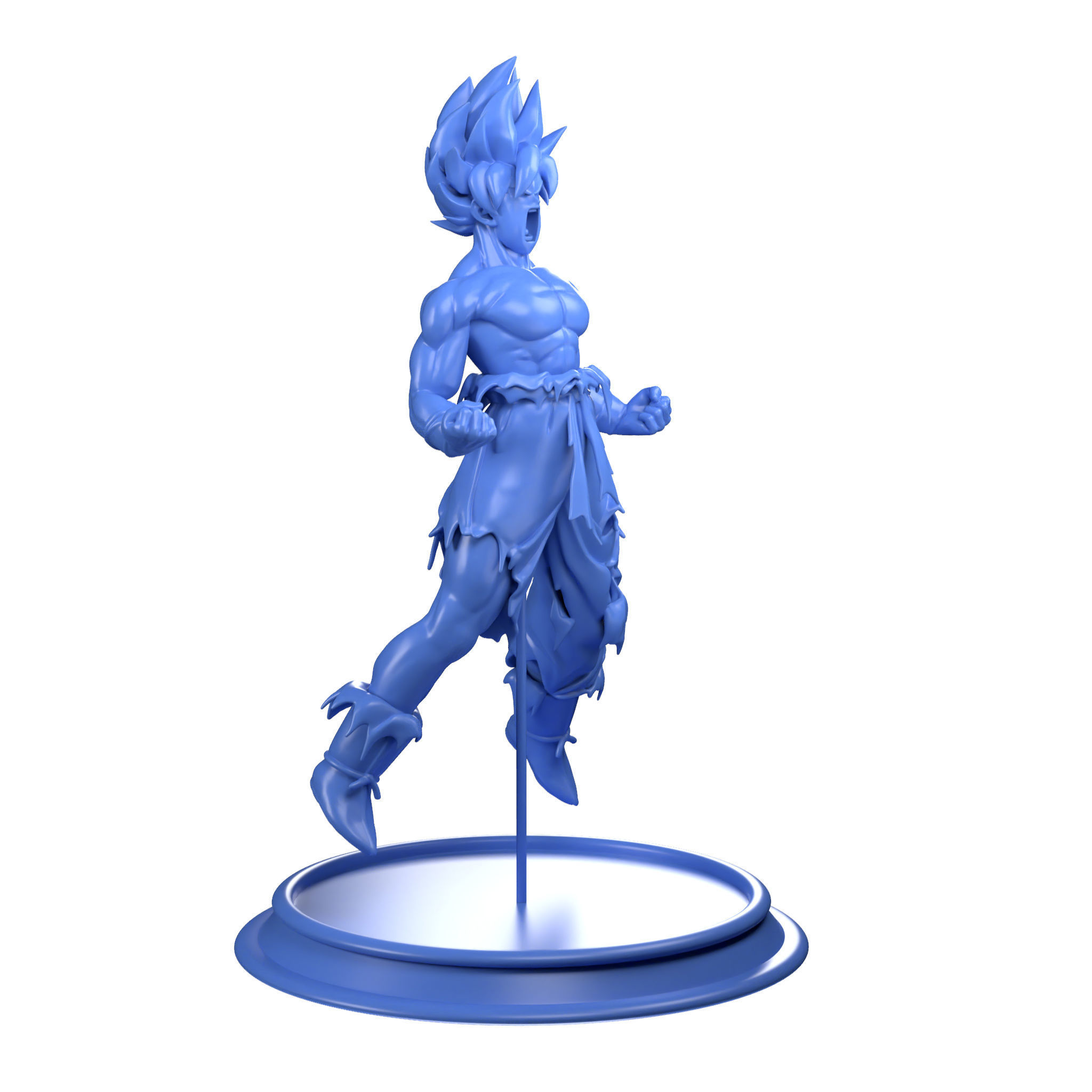 Goku - Super Sajan - Dragonball - Dragon Ball Z 3D print model_23