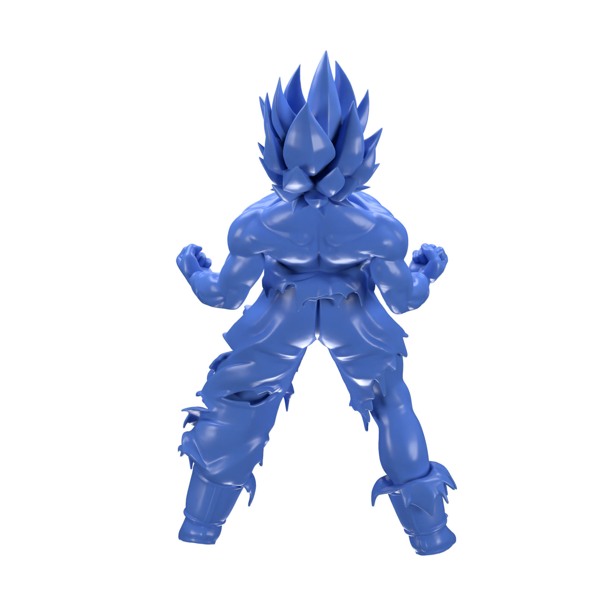 Goku - Super Sajan - Dragonball - Dragon Ball Z 3D print model_7
