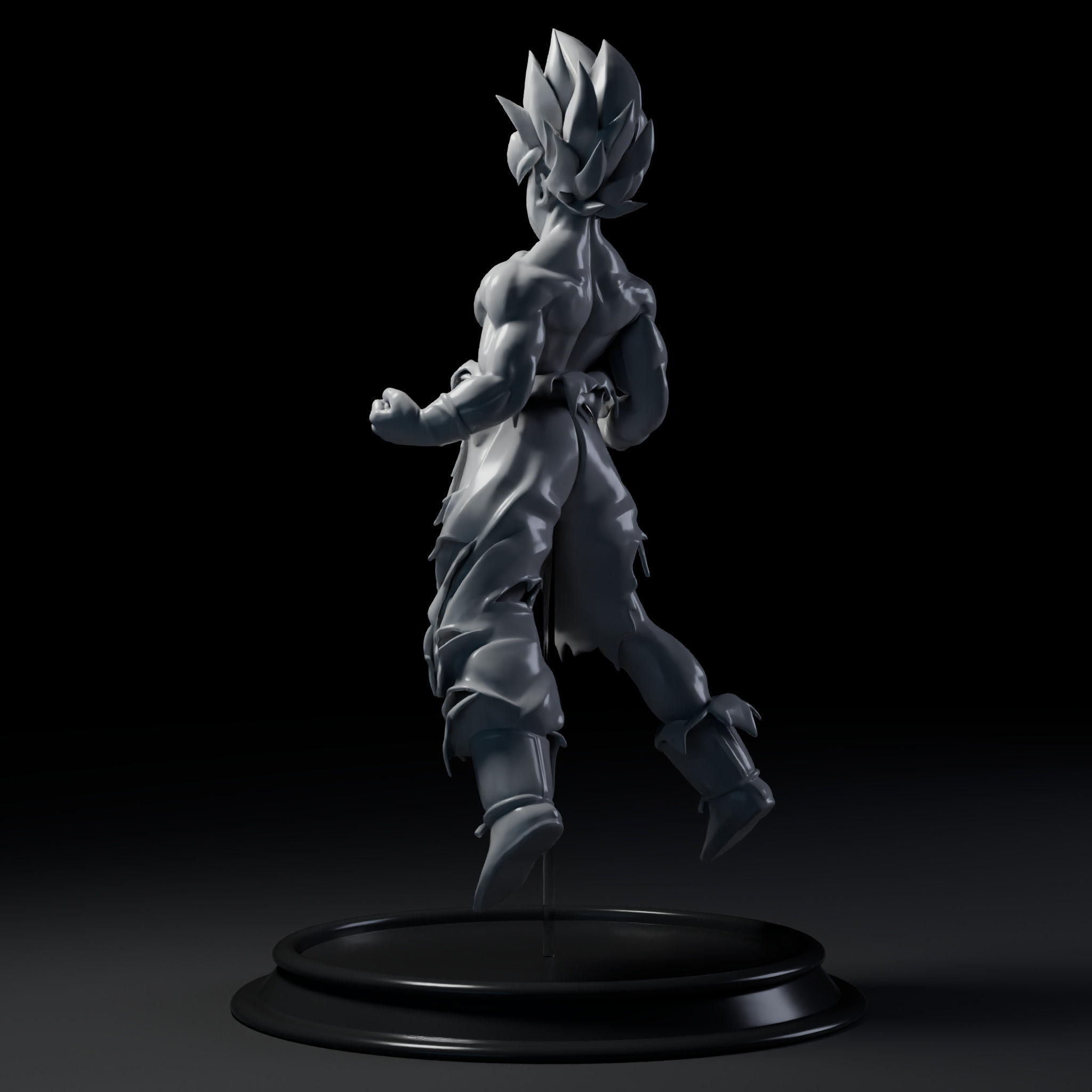 Goku - Super Sajan - Dragonball - Dragon Ball Z 3D print model_2
