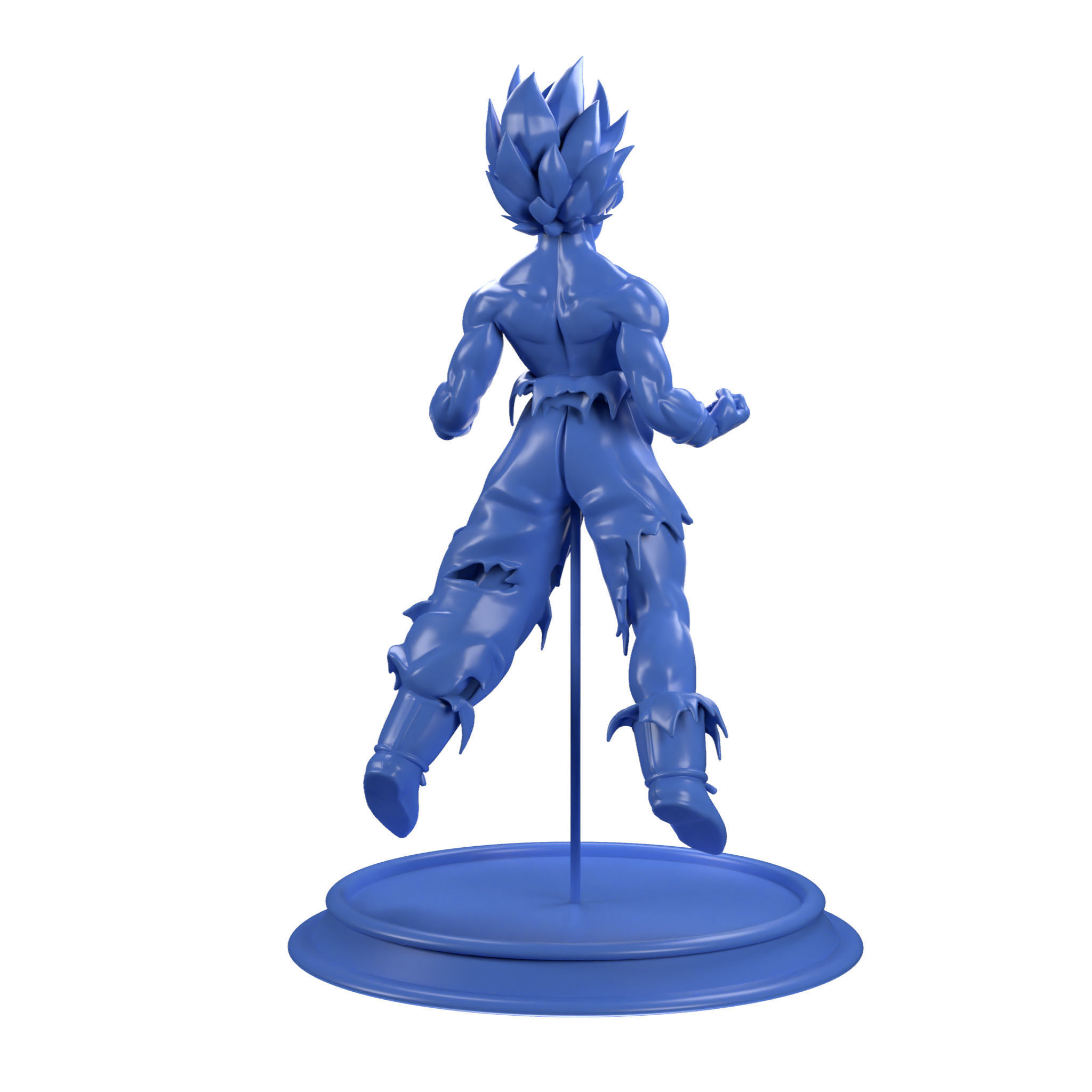 Goku - Super Sajan - Dragonball - Dragon Ball Z 3D print model_8