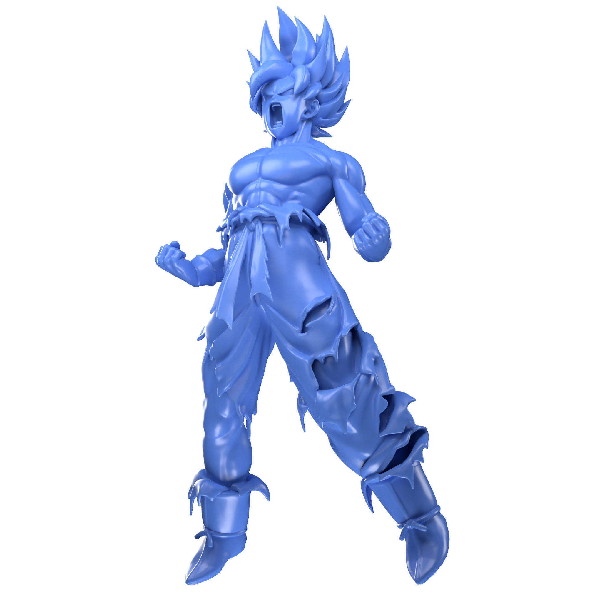 Goku - Super Sajan - Dragonball - Dragon Ball Z 3D print model_16