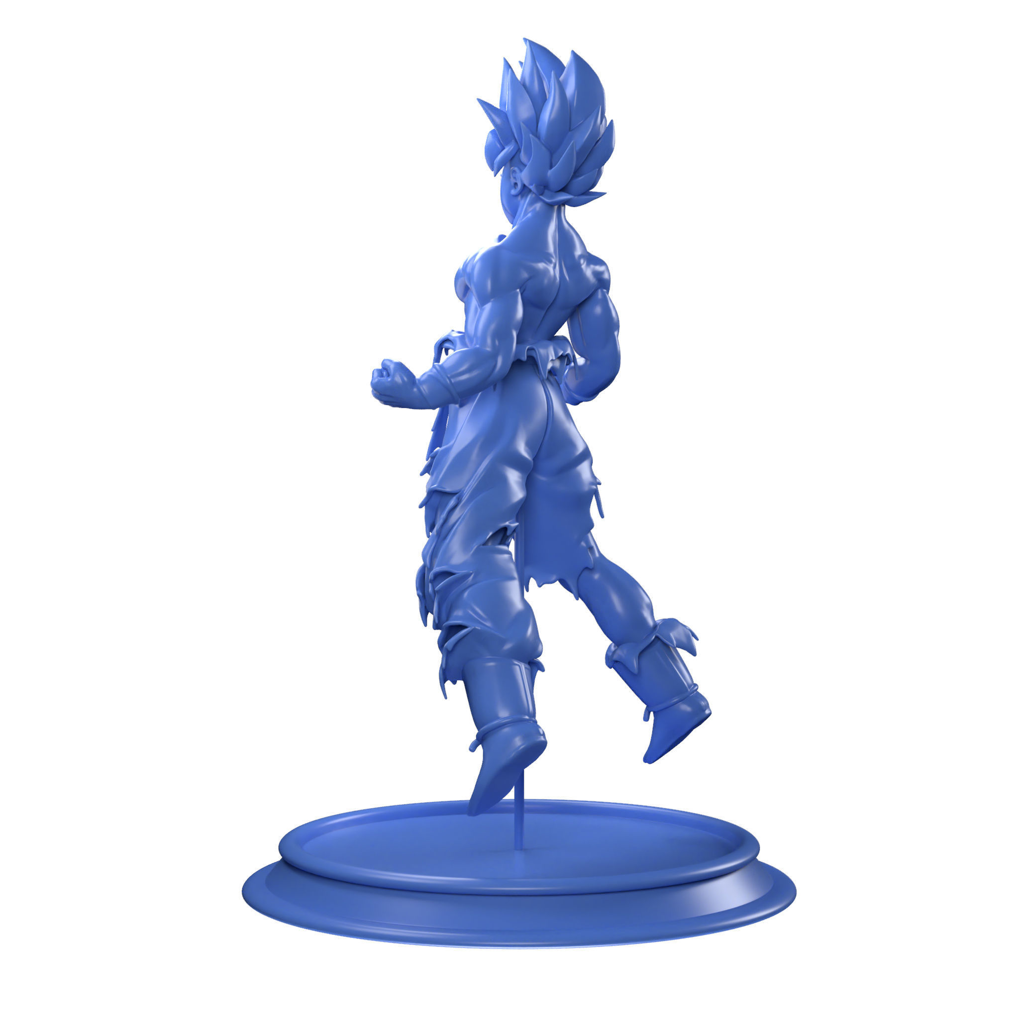 Goku - Super Sajan - Dragonball - Dragon Ball Z 3D print model_9