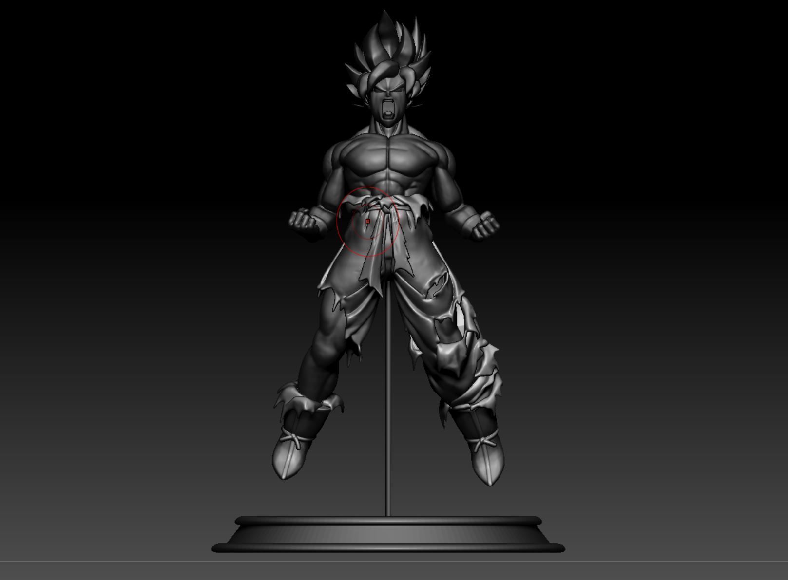 Goku - Super Sajan - Dragonball - Dragon Ball Z 3D print model_24