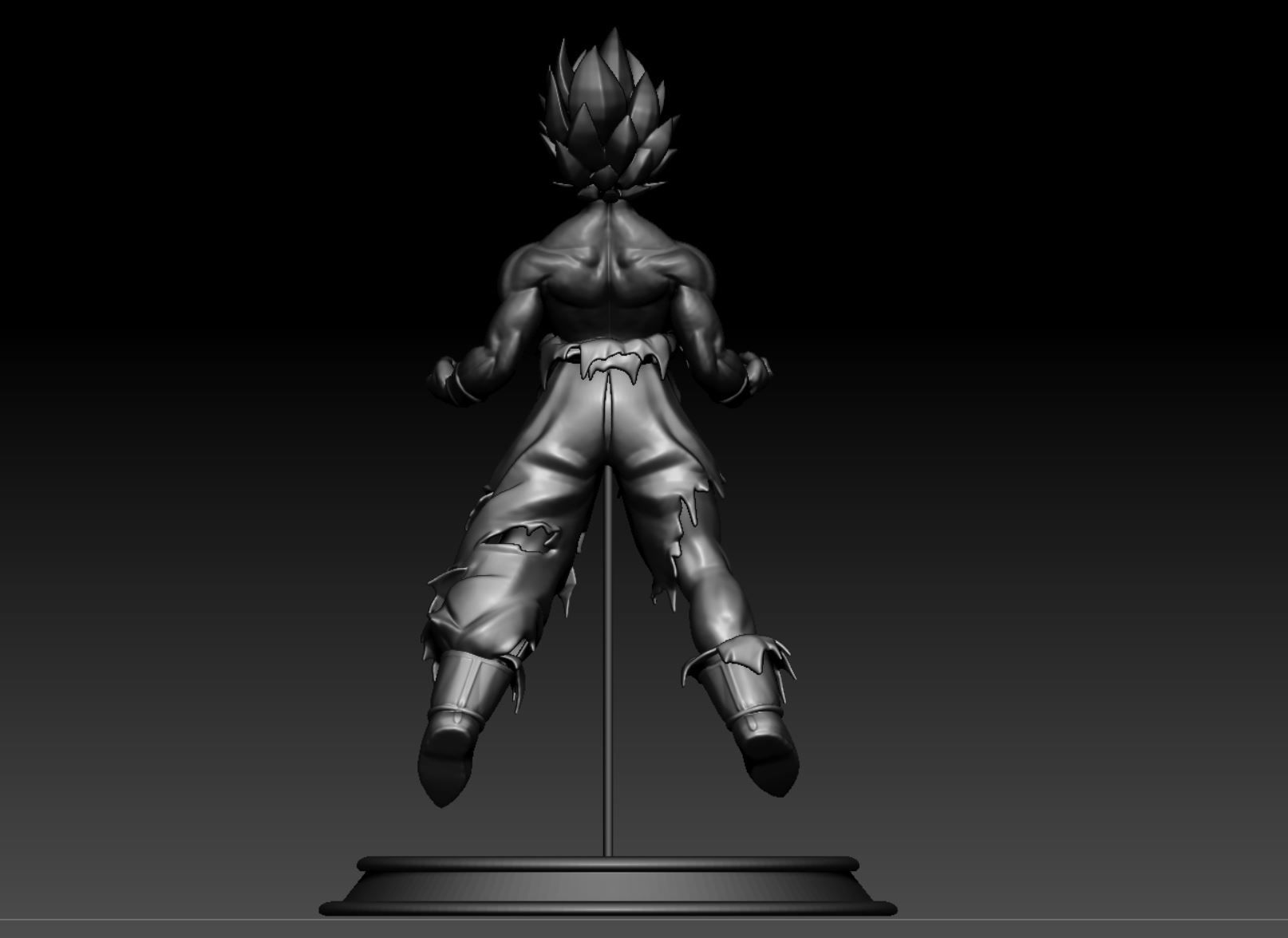 Goku - Super Sajan - Dragonball - Dragon Ball Z 3D print model_34