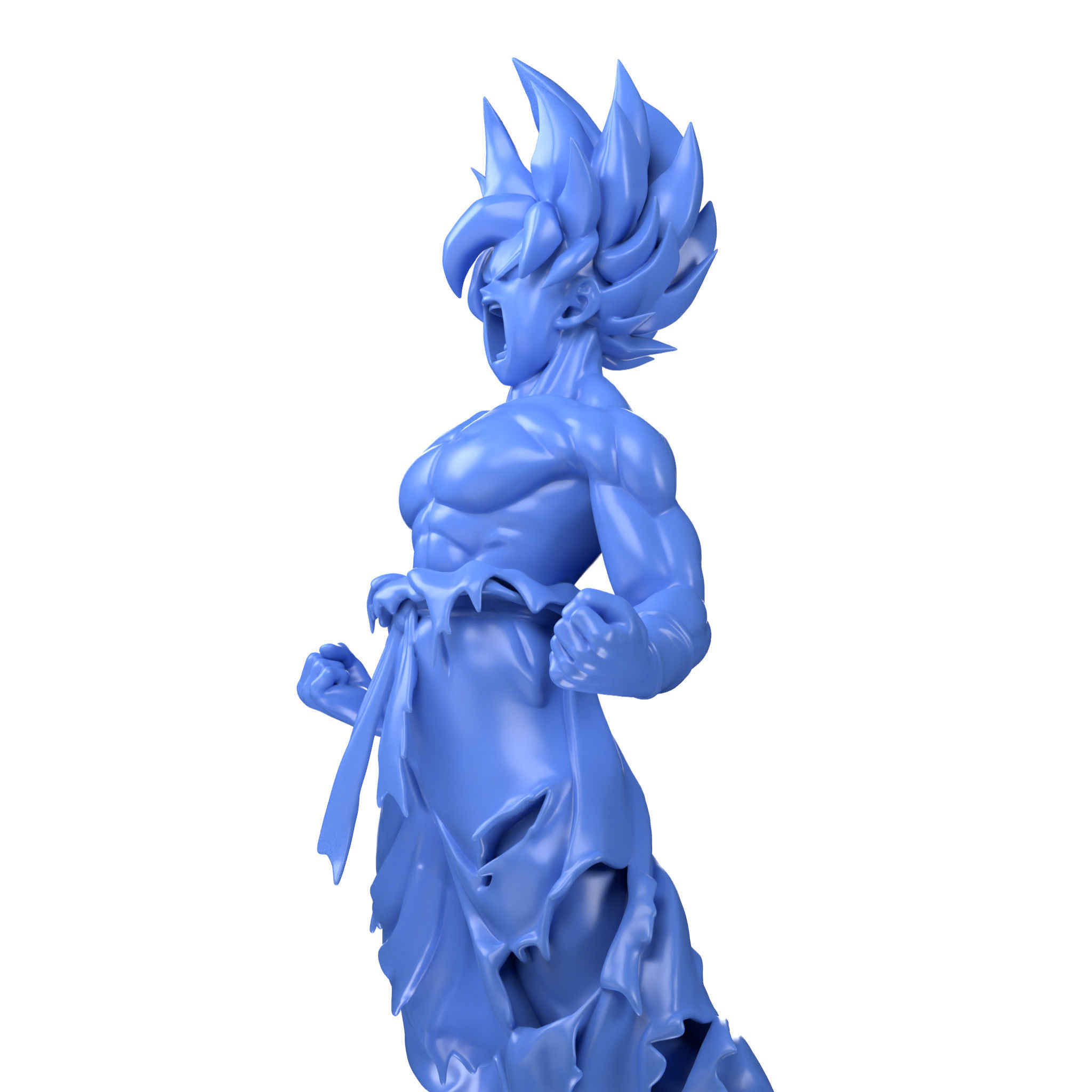 Goku - Super Sajan - Dragonball - Dragon Ball Z 3D print model_15