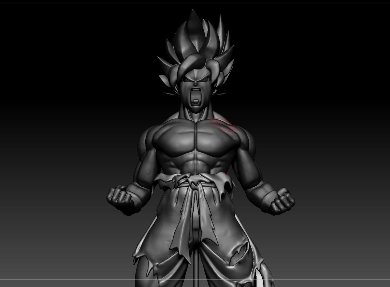 Goku - Super Sajan - Dragonball - Dragon Ball Z 3D print model_41