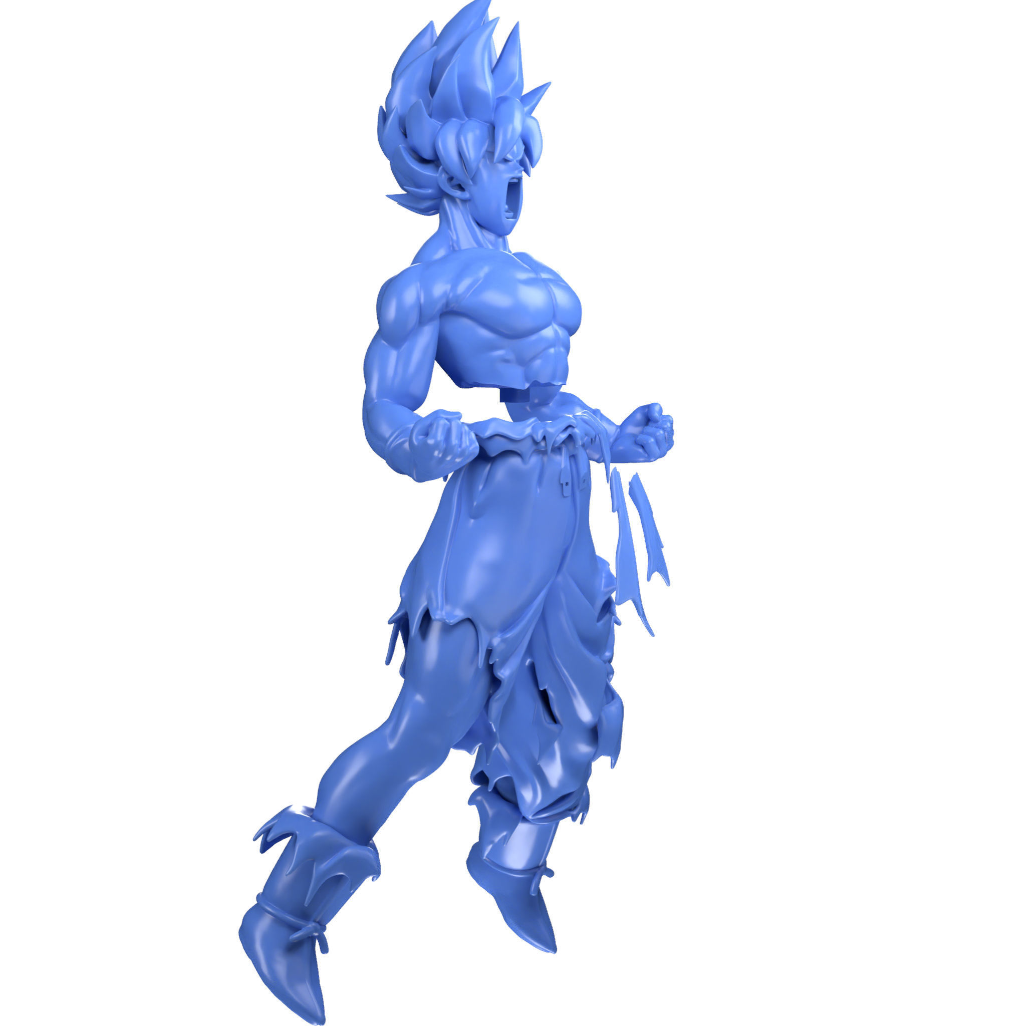 Goku - Super Sajan - Dragonball - Dragon Ball Z 3D print model_20
