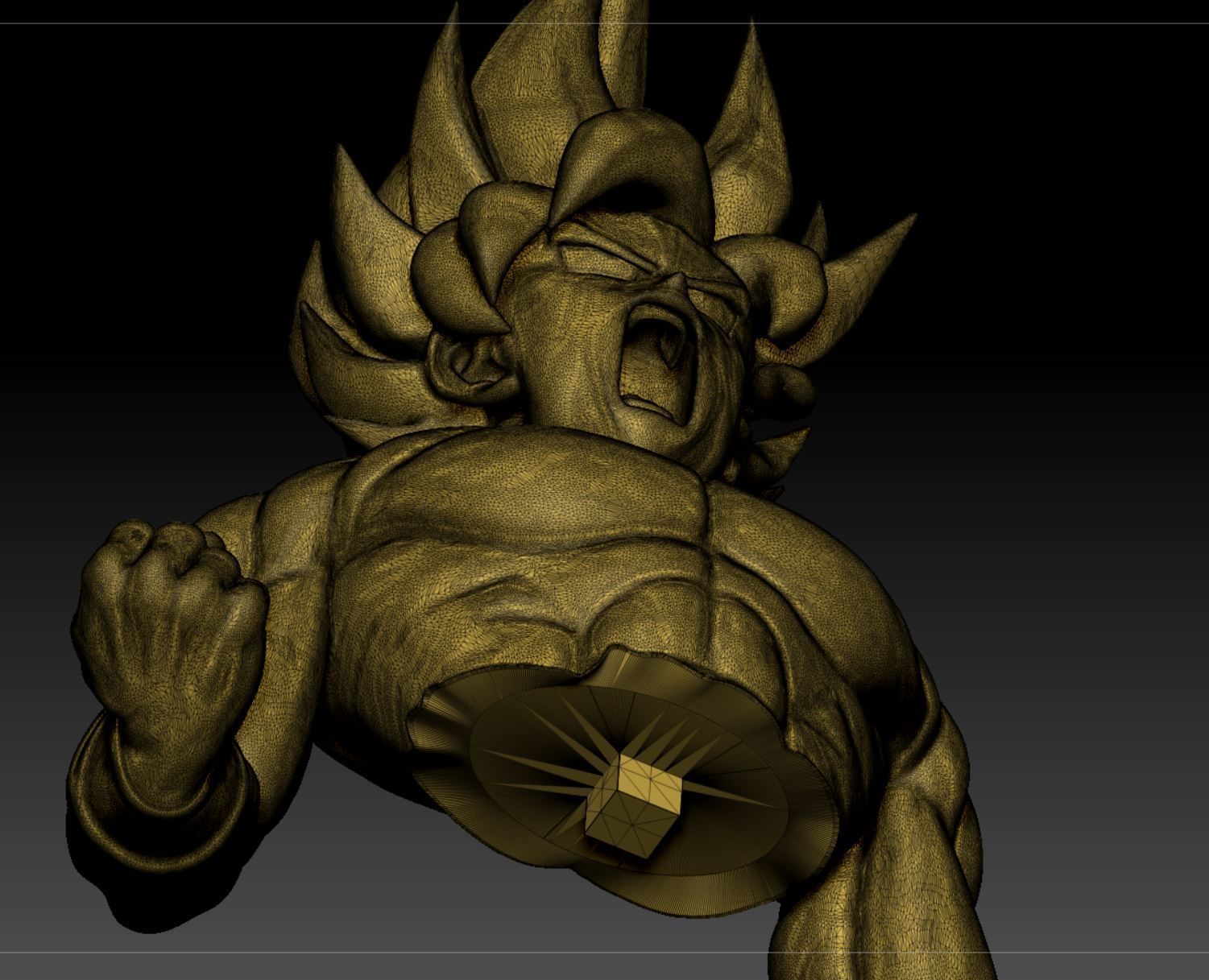 Goku - Super Sajan - Dragonball - Dragon Ball Z 3D print model_30