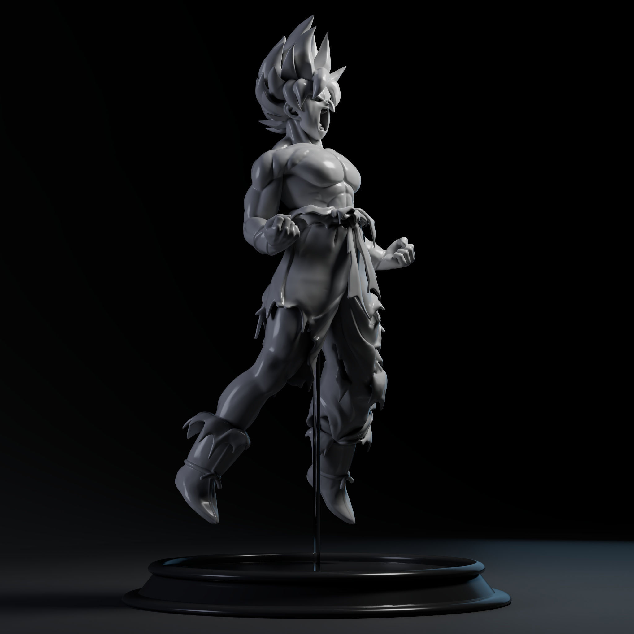 Goku - Super Sajan - Dragonball - Dragon Ball Z 3D print model_5