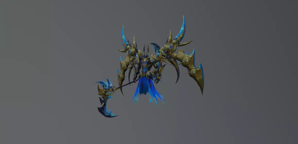 HERO KNIGHT 1 LOW POLY CREATURE Low-poly 3D model_0