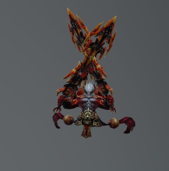 HERO KNIGHT 2 LOW POLY CREATURE Low-poly 3D model_5