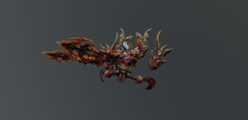 HERO KNIGHT 2 LOW POLY CREATURE Low-poly 3D model_3