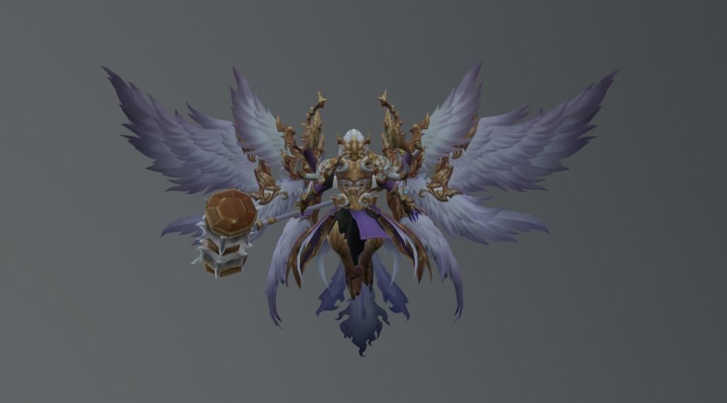 HERO KNIGHT 3 LOW POLY CREATURE Low-poly 3D model Low-poly 3D model_5