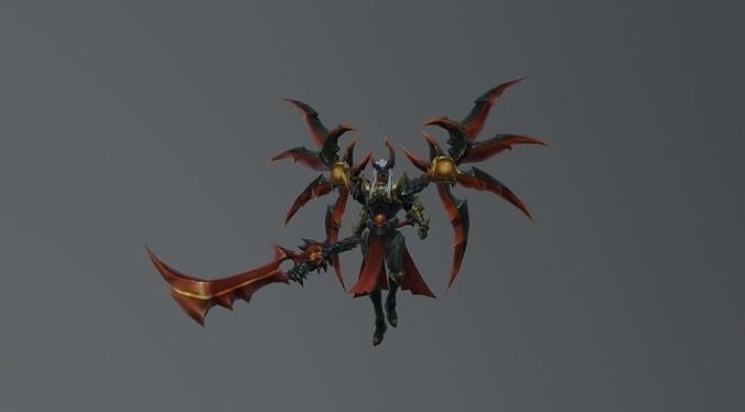 HERO KNIGHT 5 LOW POLY CREATURE Low-poly 3D model Low-poly 3D model