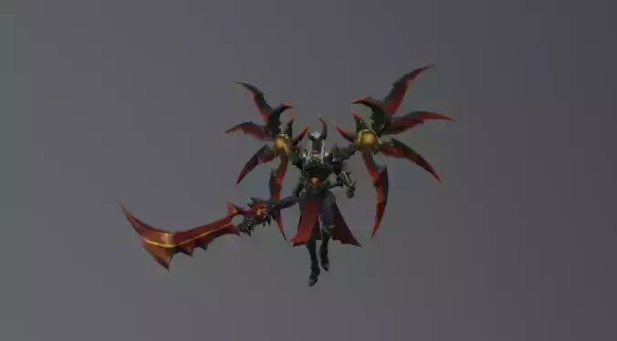 HERO KNIGHT 5 LOW POLY CREATURE Low-poly 3D model