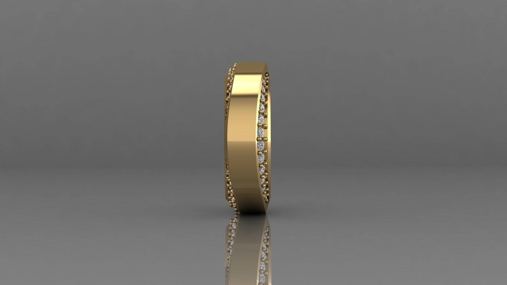 AM005 eternity ring  3D print model_2