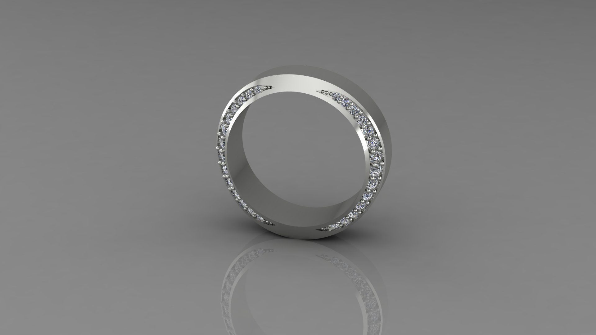 AM005 eternity ring  3D print model_4