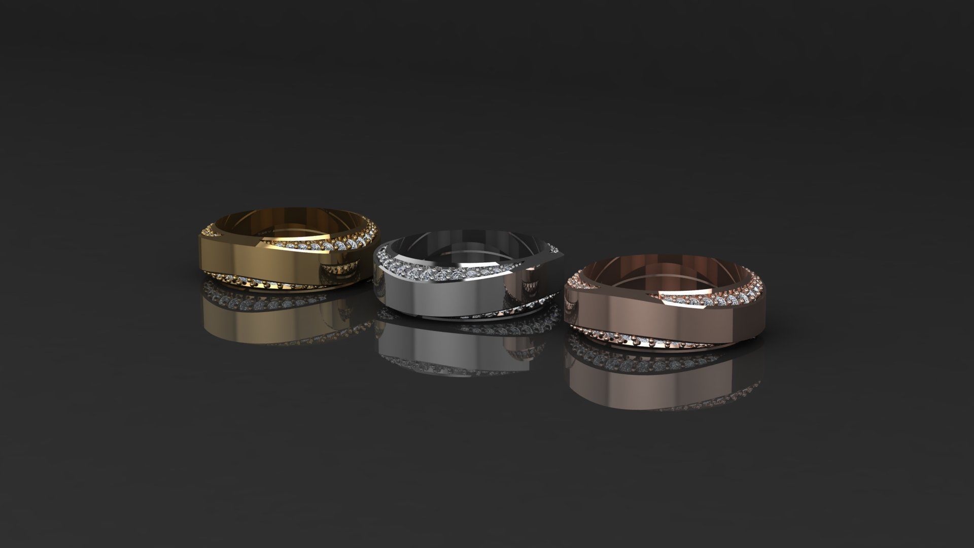 AM005 eternity ring  3D print model_10