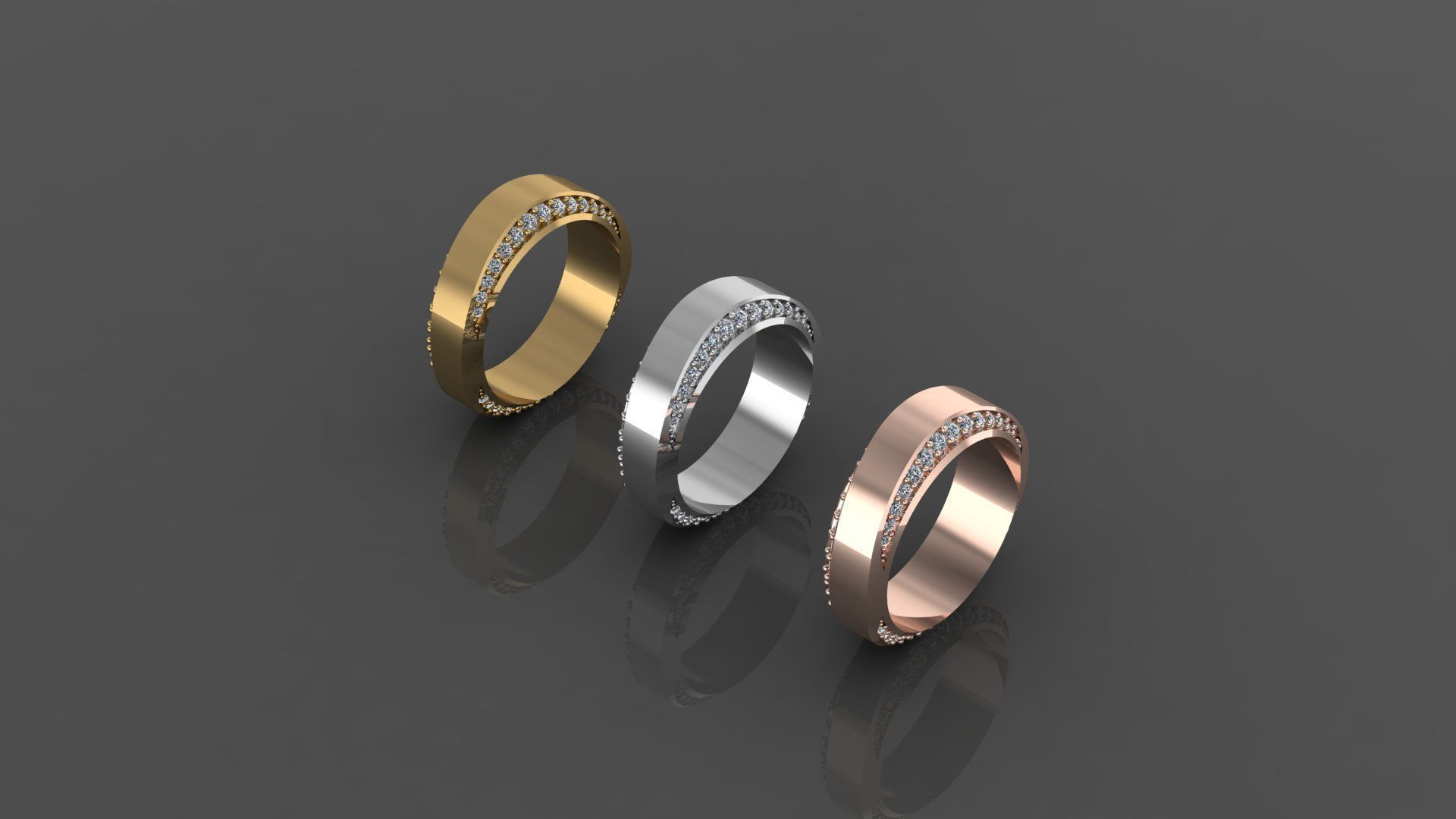 AM005 eternity ring  3D print model_9