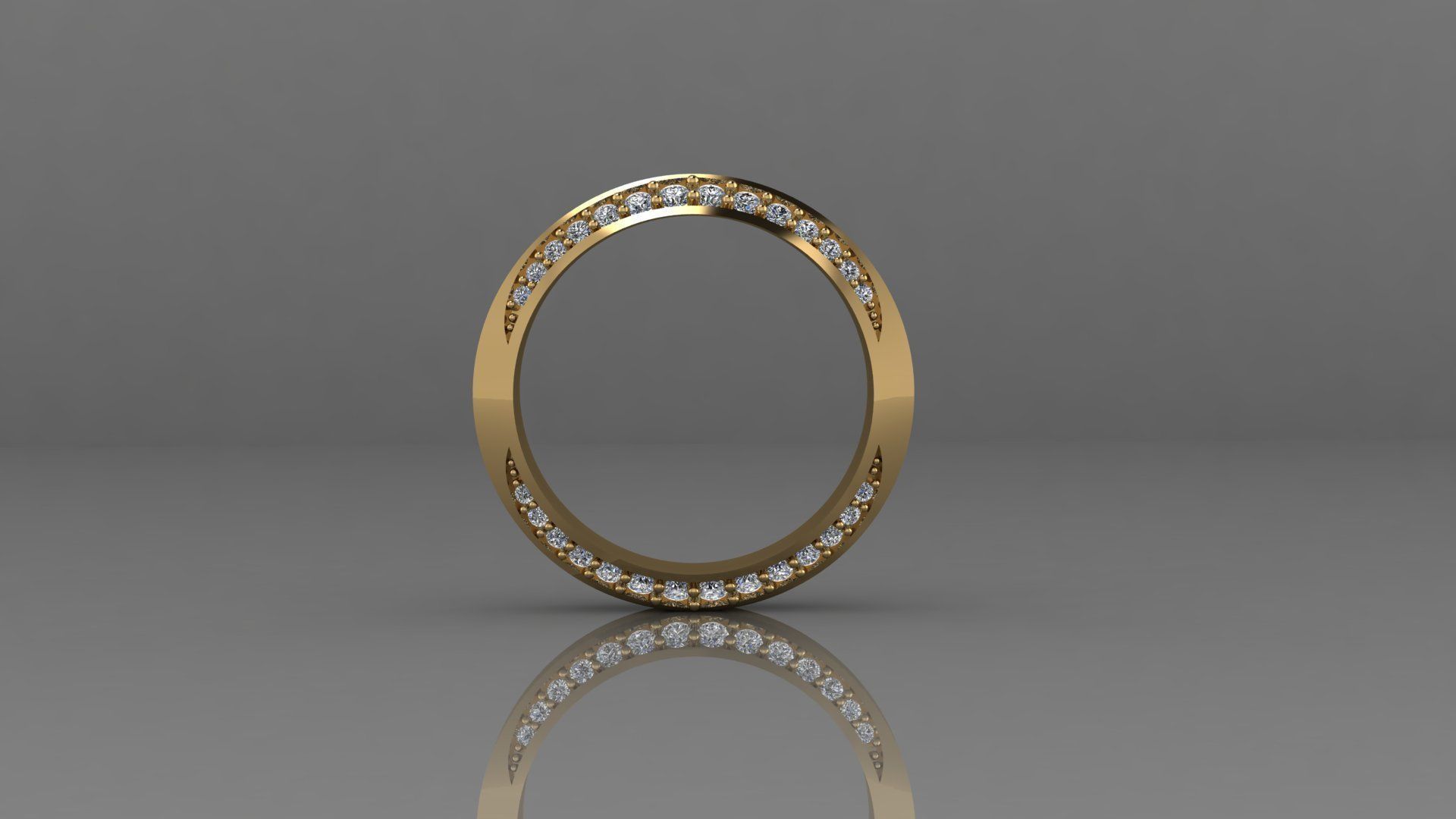 AM005 eternity ring  3D print model_1