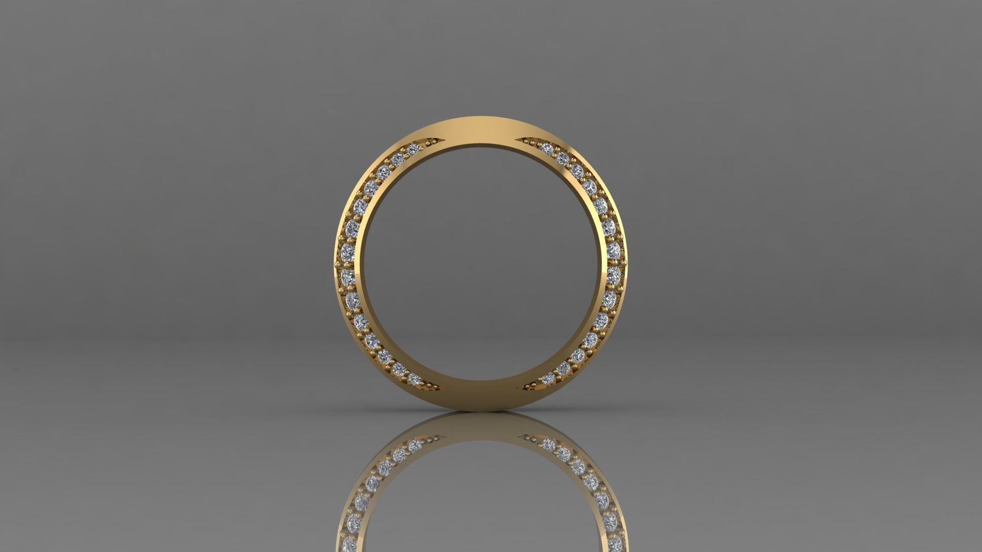 AM005 eternity ring  3D print model_3