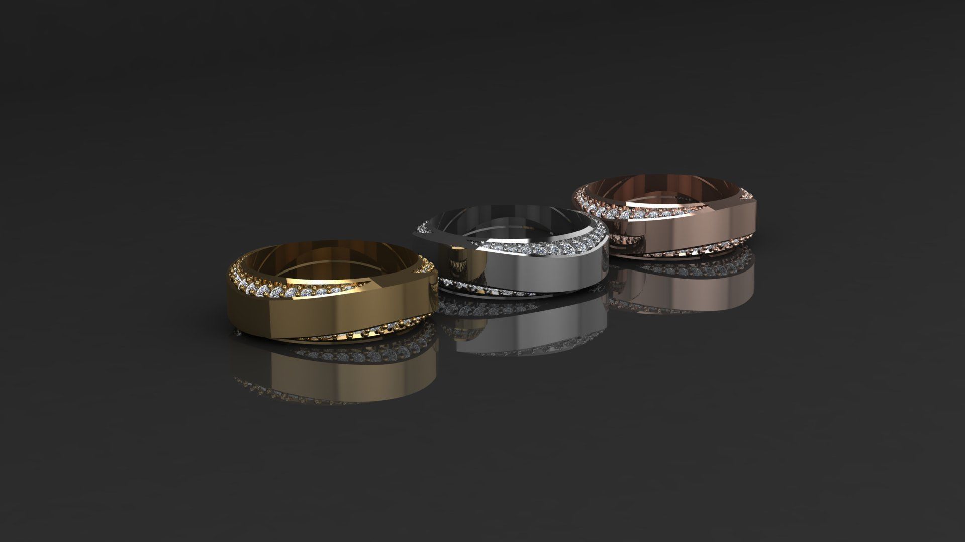 AM005 eternity ring  3D print model_12