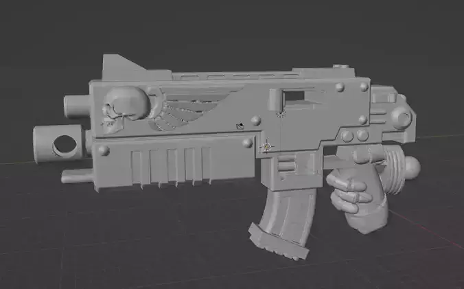 Bolter- warhammer gun