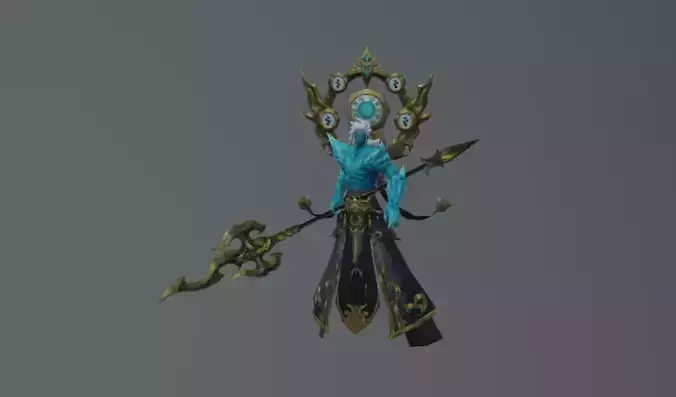 HERO KNIGHT 8 LOW POLY CREATURE Low-poly 3D model Low-poly 3D model