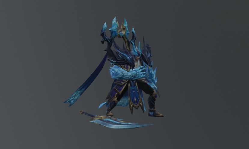 HERO KNIGHT 9 LOW POLY CREATURE Low-poly 3D model Low-poly 3D model_1