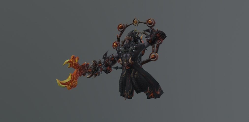 HERO KNIGHT 10 LOW POLY CREATURE Low-poly 3D model Low-poly 3D model_3